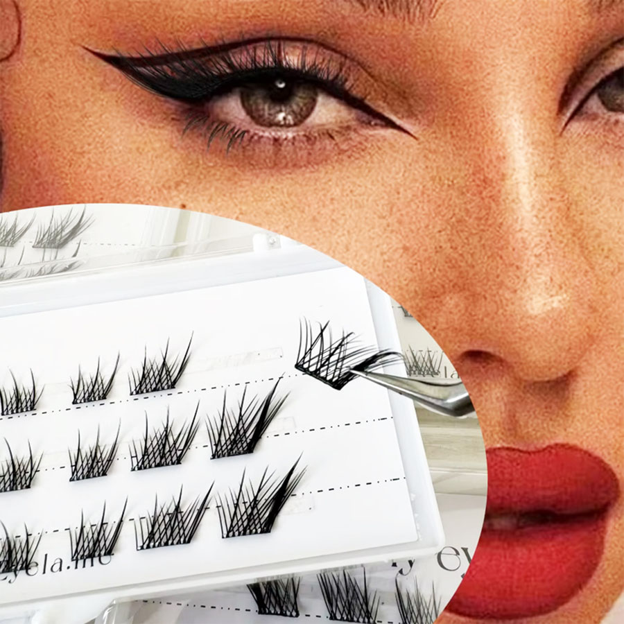Pre-Glued Fox Eye Lash Extensions